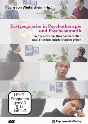 Buchcover Erstgespräche in Psychotherapie und Psychosomatik (DVD)  | EAN 9783837931983 | ISBN 3-8379-3198-6 | ISBN 978-3-8379-3198-3