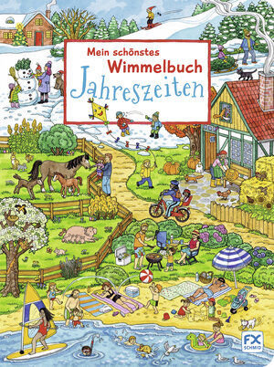 Buchcover Mein schönstes Wimmelbuch Jahreszeiten  | EAN 9783838001098 | ISBN 3-8380-0109-5 | ISBN 978-3-8380-0109-8