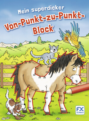 Buchcover Mein superdicker Von-Punkt-zu-Punkt-Block  | EAN 9783838031491 | ISBN 3-8380-3149-0 | ISBN 978-3-8380-3149-1