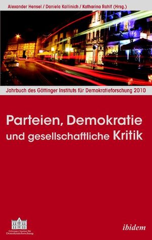 Buchcover Parteien, Demokratie und gesellschaftliche Kritik  | EAN 9783838202068 | ISBN 3-8382-0206-6 | ISBN 978-3-8382-0206-8