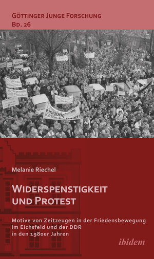 Buchcover Friedensbewegung in der DDR. | Melanie Riechel | EAN 9783838208244 | ISBN 3-8382-0824-2 | ISBN 978-3-8382-0824-4