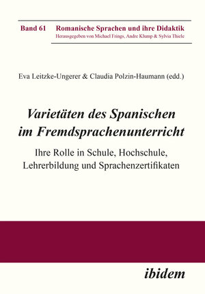 Buchcover Varietäten des Spanischen im Fremdsprachenunterricht  | EAN 9783838208657 | ISBN 3-8382-0865-X | ISBN 978-3-8382-0865-7