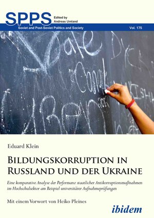 Buchcover Bildungskorruption in Russland und der Ukraine | Eduard Klein | EAN 9783838209951 | ISBN 3-8382-0995-8 | ISBN 978-3-8382-0995-1