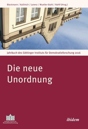 Buchcover Die neue Unordnung  | EAN 9783838210865 | ISBN 3-8382-1086-7 | ISBN 978-3-8382-1086-5