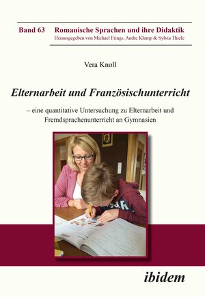 Buchcover Elternarbeit und Französischunterricht | Vera Knoll | EAN 9783838211299 | ISBN 3-8382-1129-4 | ISBN 978-3-8382-1129-9