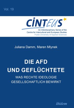 Buchcover Die AfD und Geflüchtete | Juliana Damm | EAN 9783838214481 | ISBN 3-8382-1448-X | ISBN 978-3-8382-1448-1