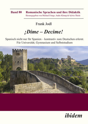 Buchcover ¡Dime – Decime! | Frank Jodl | EAN 9783838219608 | ISBN 3-8382-1960-0 | ISBN 978-3-8382-1960-8