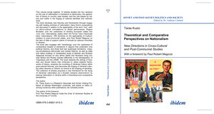 Buchcover Theoretical and Comparative Perspectives on Nationalism | Taras Kuzio | EAN 9783838258157 | ISBN 3-8382-5815-0 | ISBN 978-3-8382-5815-7