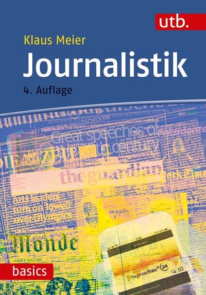 Buchcover Journalistik | Klaus Meier | EAN 9783838548081 | ISBN 3-8385-4808-6 | ISBN 978-3-8385-4808-1