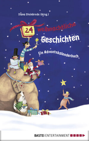 Buchcover 24 weihnachtliche Geschichten. Ein Adventskalenderbuch  | EAN 9783838746067 | ISBN 3-8387-4606-6 | ISBN 978-3-8387-4606-7