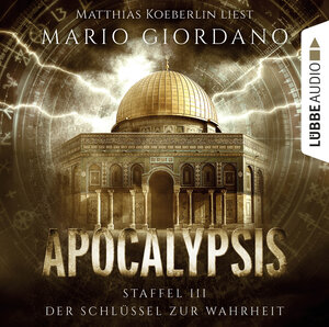 Buchcover Apocalypsis 3 (DEU) | Mario Giordano | EAN 9783838777962 | ISBN 3-8387-7796-4 | ISBN 978-3-8387-7796-2