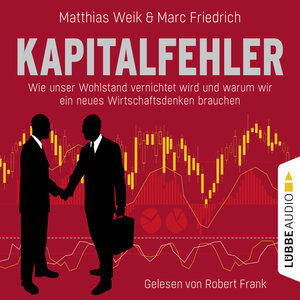 Buchcover Kapitalfehler | Matthias Weik | EAN 9783838778693 | ISBN 3-8387-7869-3 | ISBN 978-3-8387-7869-3