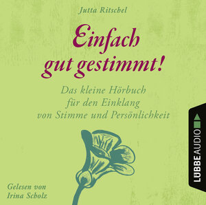 Buchcover Einfach gut gestimmt! | Jutta Ritschel | EAN 9783838794488 | ISBN 3-8387-9448-6 | ISBN 978-3-8387-9448-8