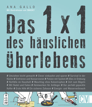Buchcover Das 1x1 des häuslichen Überlebens | Ana Gallo | EAN 9783838836027 | ISBN 3-8388-3602-2 | ISBN 978-3-8388-3602-7