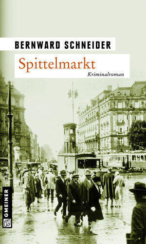 Buchcover Spittelmarkt | Bernward Schneider | EAN 9783839235607 | ISBN 3-8392-3560-X | ISBN 978-3-8392-3560-7