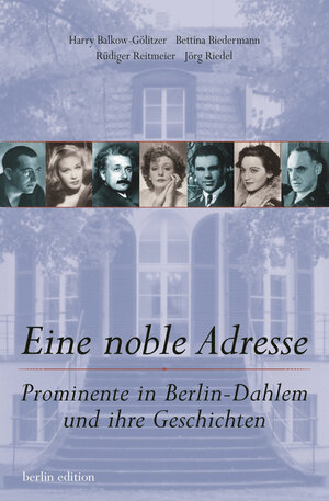 Buchcover Eine noble Adresse | Harry Balkow-Gölitzer | EAN 9783839341155 | ISBN 3-8393-4115-9 | ISBN 978-3-8393-4115-5