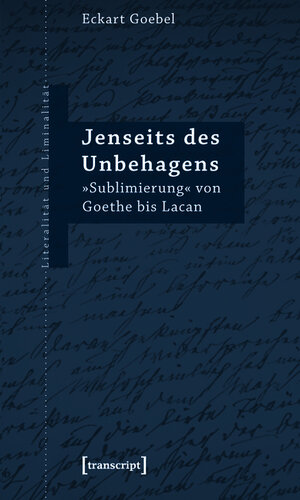 Buchcover Jenseits des Unbehagens | Eckart Goebel | EAN 9783839411971 | ISBN 3-8394-1197-1 | ISBN 978-3-8394-1197-1