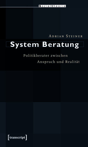 Buchcover System Beratung | Adrian Steiner | EAN 9783839412312 | ISBN 3-8394-1231-5 | ISBN 978-3-8394-1231-2