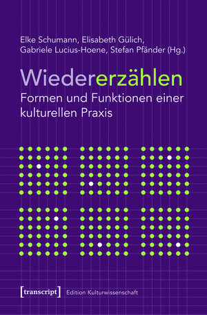 Buchcover Wiedererzählen  | EAN 9783839428511 | ISBN 3-8394-2851-3 | ISBN 978-3-8394-2851-1