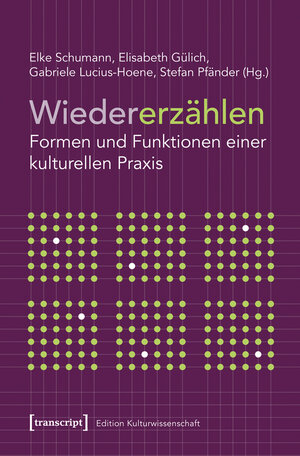 Buchcover Wiedererzählen  | EAN 9783839428511 | ISBN 3-8394-2851-3 | ISBN 978-3-8394-2851-1