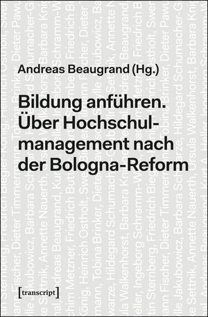 Buchcover Bildung anführen  | EAN 9783839431955 | ISBN 3-8394-3195-6 | ISBN 978-3-8394-3195-5