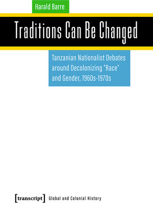 Buchcover Traditions Can Be Changed | Harald Barre | EAN 9783839459508 | ISBN 3-8394-5950-8 | ISBN 978-3-8394-5950-8