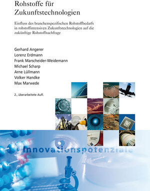Buchcover Rohstoffe für Zukunftstechnologien. | Gerhard Angerer | EAN 9783839600146 | ISBN 3-8396-0014-6 | ISBN 978-3-8396-0014-6