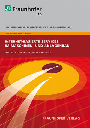 Buchcover Internet-basierte Services im Maschinen- und Anlagenbau. | Marc Münster | EAN 9783839602447 | ISBN 3-8396-0244-0 | ISBN 978-3-8396-0244-7