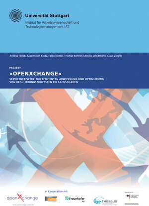 Buchcover Projekt "openXchange". | Andrea Horch | EAN 9783839603802 | ISBN 3-8396-0380-3 | ISBN 978-3-8396-0380-2