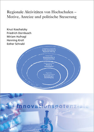 Buchcover Regionale Aktivitäten von Hochschulen - Motive, Anreize und politische Steuerung | Knut Koschatzky | EAN 9783839607596 | ISBN 3-8396-0759-0 | ISBN 978-3-8396-0759-6