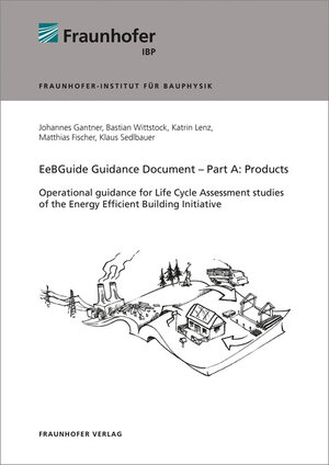 Buchcover EeBGuide Guidance Document Part A: Products | Johannes Gantner | EAN 9783839608692 | ISBN 3-8396-0869-4 | ISBN 978-3-8396-0869-2