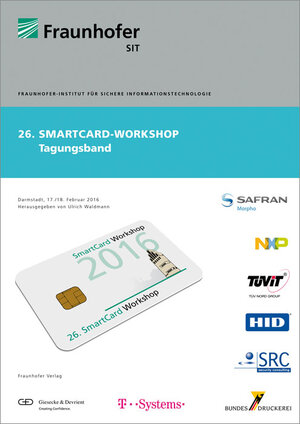 Buchcover 26. SmartCard Workshop.  | EAN 9783839609668 | ISBN 3-8396-0966-6 | ISBN 978-3-8396-0966-8