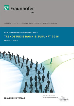 Buchcover Trendstudie Bank & Zukunft 2016. | Claus-Peter Praeg | EAN 9783839610664 | ISBN 3-8396-1066-4 | ISBN 978-3-8396-1066-4