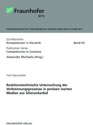 Buchcover Reaktionstechnische Untersuchung der Verbrennungsprozesse in porösen inerten Medien aus Siliziumkarbid. | Felix Marschallek | EAN 9783839613542 | ISBN 3-8396-1354-X | ISBN 978-3-8396-1354-2