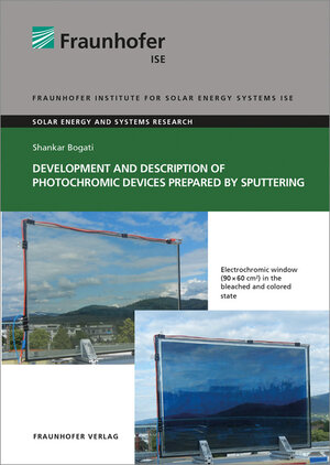 Buchcover Development and Description of Photochromic Devices Prepared by Sputtering | Shankar Bogati | EAN 9783839613726 | ISBN 3-8396-1372-8 | ISBN 978-3-8396-1372-6