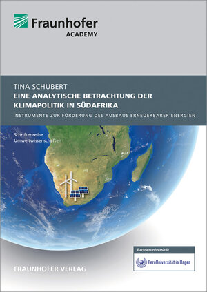 Buchcover Eine analytische Betrachtung der Klimapolitik in Südafrika | Tina Schubert | EAN 9783839614457 | ISBN 3-8396-1445-7 | ISBN 978-3-8396-1445-7