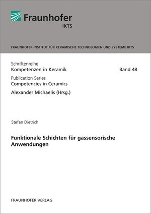 Buchcover Funktionale Schichten für gassensorische Anwendungen | Stefan Dietrich | EAN 9783839615003 | ISBN 3-8396-1500-3 | ISBN 978-3-8396-1500-3