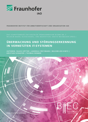 Buchcover Überwachung und Störungserkennung in vernetzten IT-Systemen | Falko Kötter | EAN 9783839616468 | ISBN 3-8396-1646-8 | ISBN 978-3-8396-1646-8