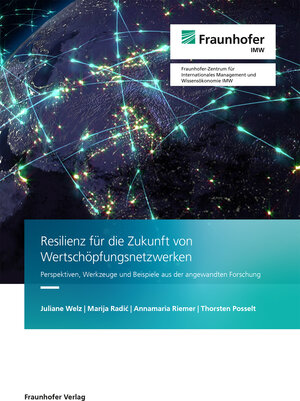 Buchcover Resilienz für die Zukunft von Wertschöpfungsnetzwerken  | EAN 9783839618745 | ISBN 3-8396-1874-6 | ISBN 978-3-8396-1874-5