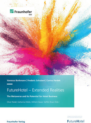 Buchcover FutureHotel - Extended Realities | Vanessa Borkmann | EAN 9783839619315 | ISBN 3-8396-1931-9 | ISBN 978-3-8396-1931-5