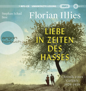 Buchcover Liebe in Zeiten des Hasses | Florian Illies | EAN 9783839818992 | ISBN 3-8398-1899-0 | ISBN 978-3-8398-1899-2