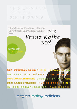 Buchcover Die Franz Kafka Box (Die Verwandlung / Das Urteil / In der Strafkolonie / Ein Landarzt / Auf der Galerie u.a.) | Franz Kafka | EAN 9783839850176 | ISBN 3-8398-5017-7 | ISBN 978-3-8398-5017-6