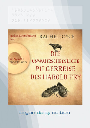 Buchcover Die unwahrscheinliche Pilgerreise des Harold Fry (DAISY Edition) | Rachel Joyce | EAN 9783839851340 | ISBN 3-8398-5134-3 | ISBN 978-3-8398-5134-0
