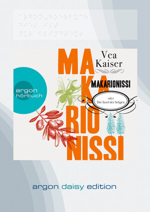 Buchcover Makarionissi oder Die Insel der Seligen | Vea Kaiser | EAN 9783839852446 | ISBN 3-8398-5244-7 | ISBN 978-3-8398-5244-6