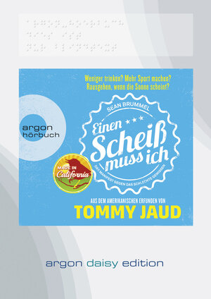 Buchcover Sean Brummel: Einen Scheiß muss ich (DAISY Edition) | Tommy Jaud | EAN 9783839852613 | ISBN 3-8398-5261-7 | ISBN 978-3-8398-5261-3
