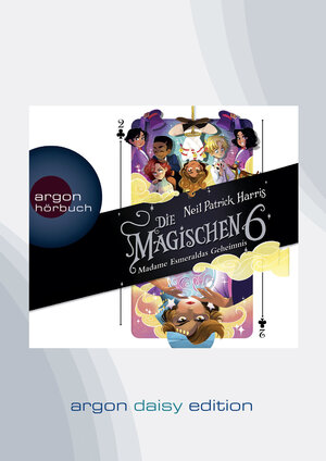 Buchcover Die Magischen Sechs - Madame Esmeraldas Geheimnis (DAISY Edition) | Neil Patrick Harris | EAN 9783839853368 | ISBN 3-8398-5336-2 | ISBN 978-3-8398-5336-8