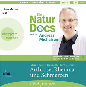 Buchcover Die Natur-Docs – Meine besten Heilmittel für Gelenke. Arthrose, Rheuma und Schmerzen | Andreas Michalsen | EAN 9783839882580 | ISBN 3-8398-8258-3 | ISBN 978-3-8398-8258-0