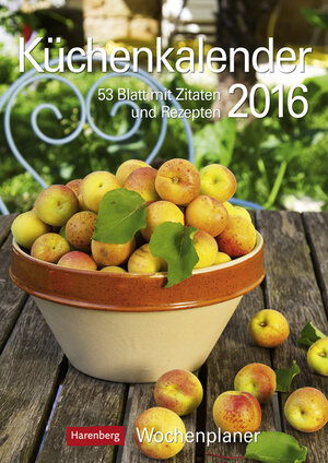 Buchcover Küchenkalender 2016 | EAN 9783840012518 | ISBN 3-8400-1251-1 | ISBN 978-3-8400-1251-8
