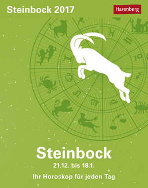 Buchcover Steinbock - Kalender 2017 | Robert Satorius | EAN 9783840014505 | ISBN 3-8400-1450-6 | ISBN 978-3-8400-1450-5