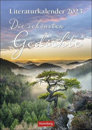 Literaturkalender Die schönsten Gedichte Wochen-Kulturkalender 2023 